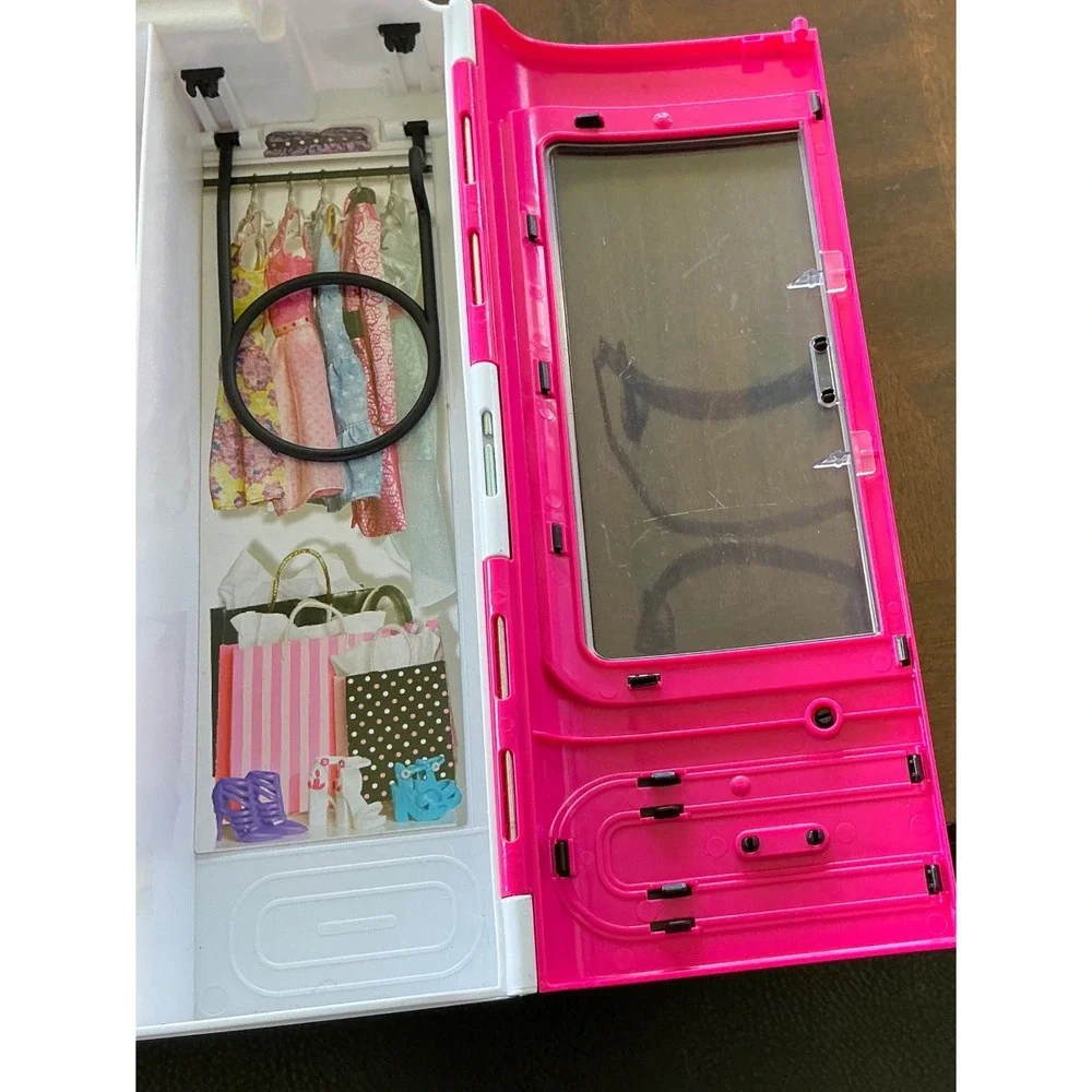 Barbie Fashionistas Ultimate Closet Pink‎ Portable Storage Case DMT57 Accessory